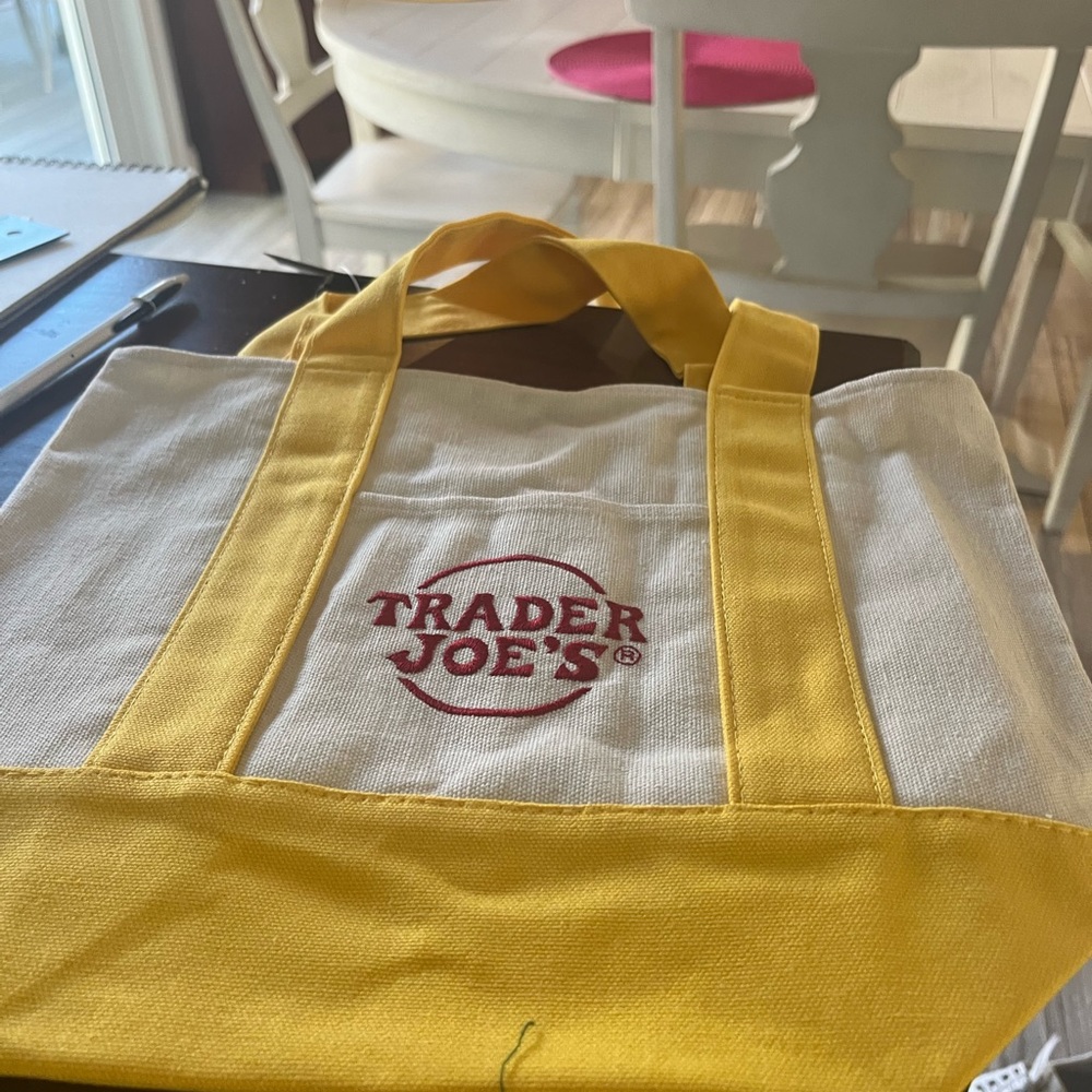 Trader Joe’s Mini Canvas Tote Bag